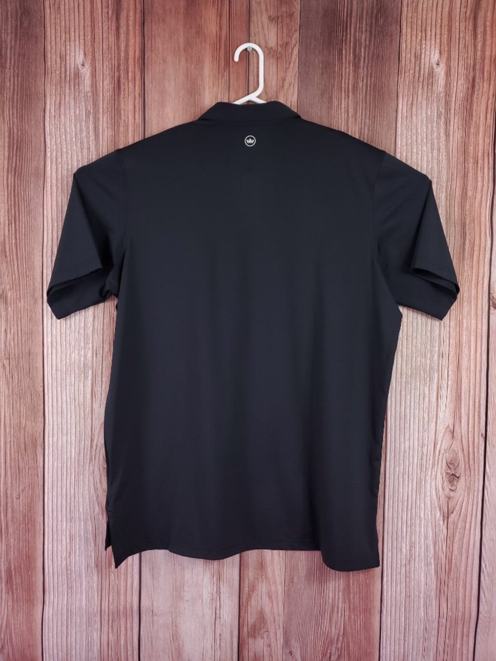 Peter Millar Summer Comfort Mens XL SS Golf Polo Shirt Black Performance - Picture 3 of 14